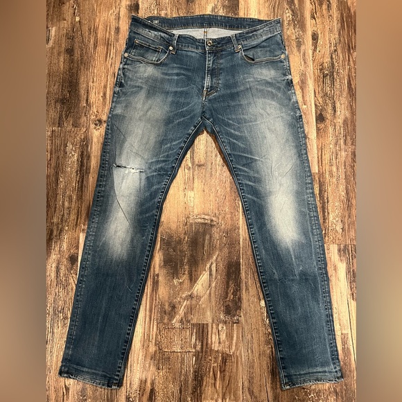 G-STAR RAW GS2634 Montatura Occhiale Unisex Verde Khaki Opaco - Fatta In Italia